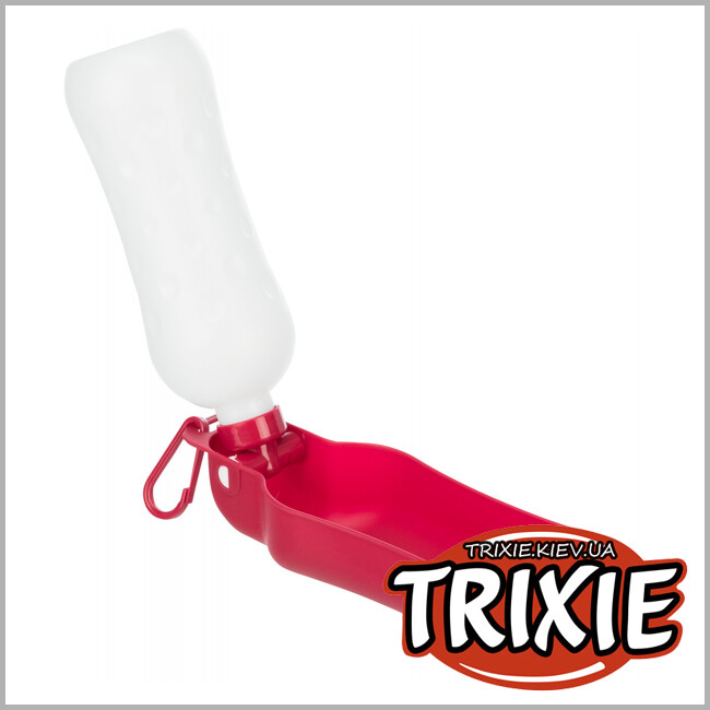 ТРИКСИ Украина - Поилка раскладная дорожная с миской Trixie Bottle with Bowl   (Обьем: 500мл)
