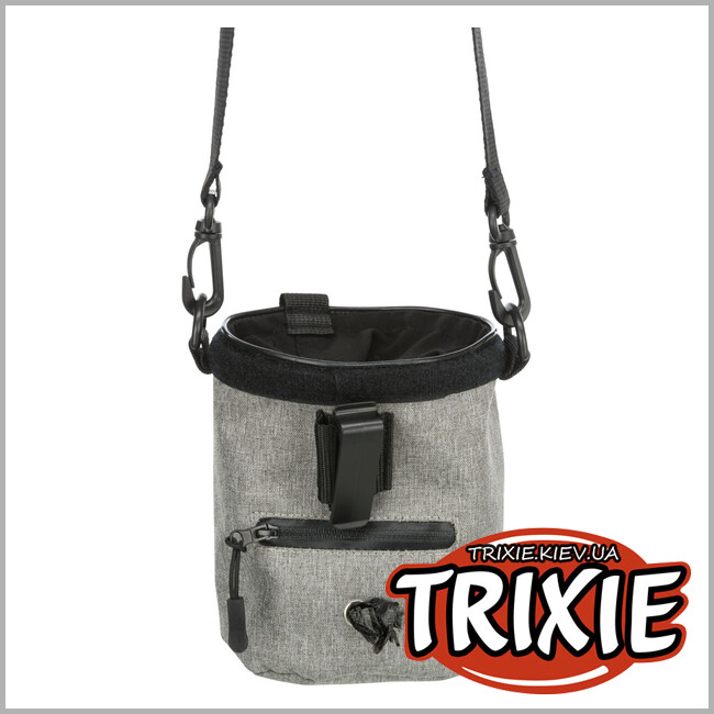 ТРИКСИ Украина - Мешочек для лакомства Trixie 32290 "Multi Twist" с ремнем на контейнером для пакетов, 12х17см