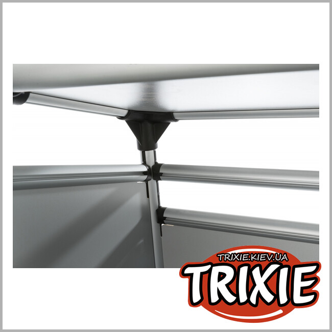 ТРИКСИ Украина - Транспортировочный бокс TRIXIE (алюминий, 55 × 62 × 78 см)