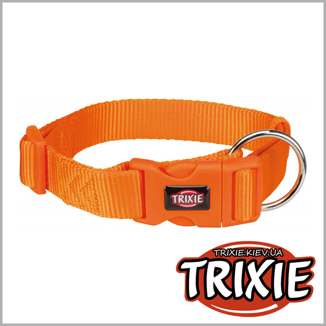 ТРИКСИ Украина - Ошейник Premium-TRIXIE (40–65см/25мм, папайа)