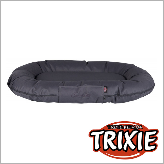 ТРИКСИ Украина - Лежак для собак TRIXIE Samoa Sky (Размер: 80×60cм, Цвет: Черный)