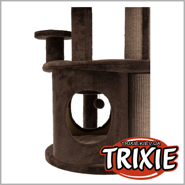 ТРІКСІ Україна - Будиночок-драпак Trixie 44930 "Emil", 96см,коричнев/беж