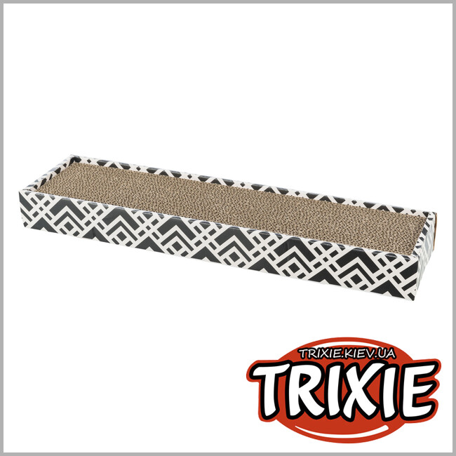 ТРІКСІ Україна - Дряпка для котів Trixie 4327 Scratchy з котячою м'ятою картонна 48х5х13 см