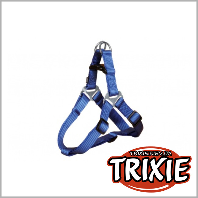 ТРІКСІ Україна - Шлей з підкладкою для собак TRIXIE - Premium (Розмір:80-100см/25мм, Колір:синій)