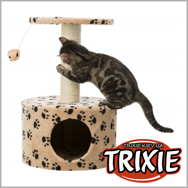 ТРИКСИ Украина - Домик для кошки TRIXIE - Toledo (Высота: 61см, Цвет: бежевый)