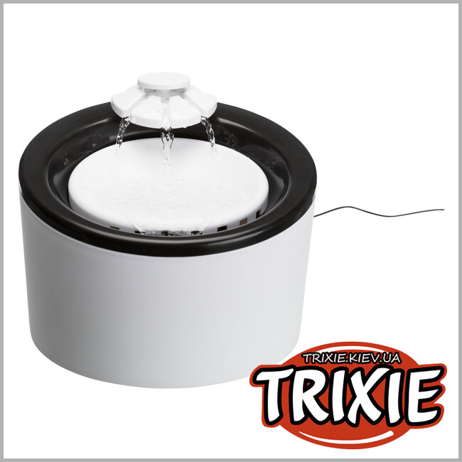 ТРИКСИ Украина - Поилка автоматическая Trixie Drinking Fountain Triple Flow  (2L)