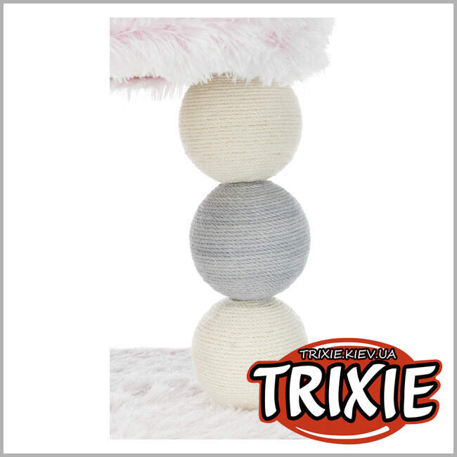 ТРИКСИ Украина - Дом драпак Trixie Harvey Scratching Post  (73см бело-розовый)