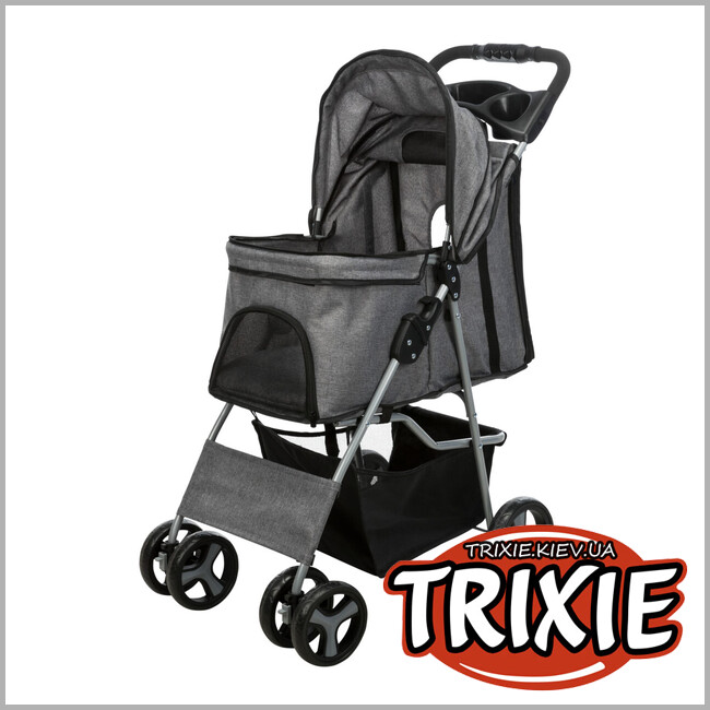 ТРИКСИ Украина - Коляска для животных Trixie Buggy (47*100*80см, до 15кг)