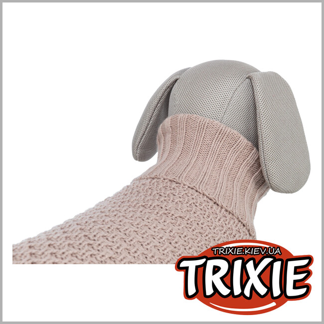 ТРИКСИ Украина - Пуловер для собак Trixie 680098 "Norwood", М: 45см, пудровый