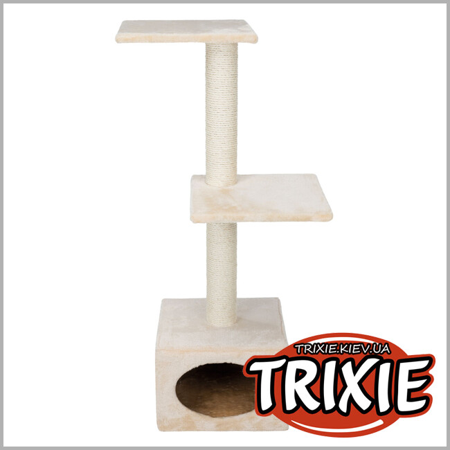 ТРІКСІ Україна - Будиночок-драпак для котів Trixie 43451 "Badalona", 109см, беж