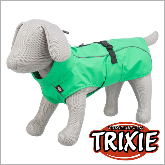 ТРИКСИ Украина - Попона-плащ Trixie 680230 "Vimy", XS: 25 см, зеленый