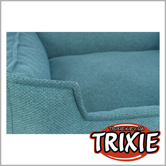 ТРИКСИ Украина - Кровать для собак Trixie 37744 "Gano", 60х50см, петроль