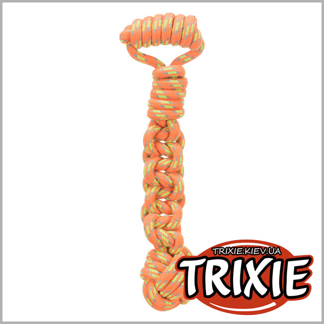 ТРІКСІ Україна - Ігровий канат із вузлом TRIXIE (8/38см)