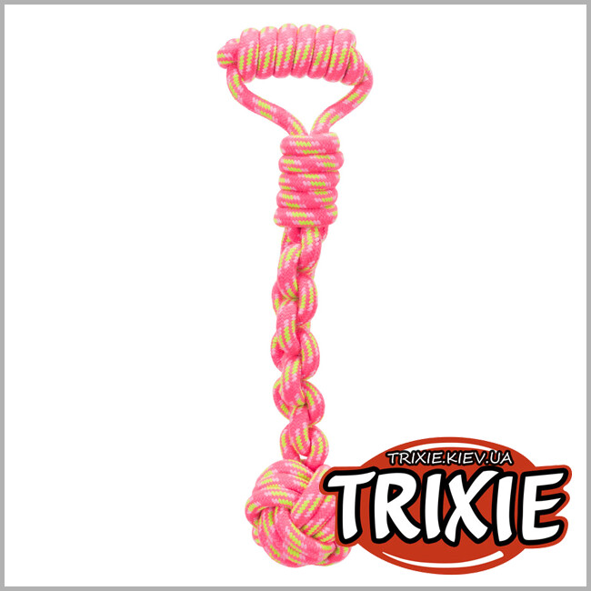 ТРІКСІ Україна - Ігровий канат із вузлом TRIXIE (8/38см)