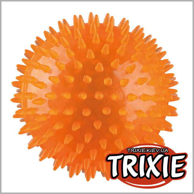 ТРІКСІ Україна - TPR м'яч-їжак для собак TRIXIE (Розмір: 12см)