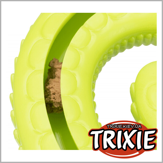 ТРИКСИ Украина - Змея для медленной еды Trixie Snack Snake (TRP резина со звуком 18 см)