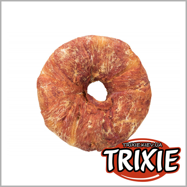 ТРІКСІ Україна - Жувальне кільце для собак TRIXIE Denta Fun (качка 10см/110g)