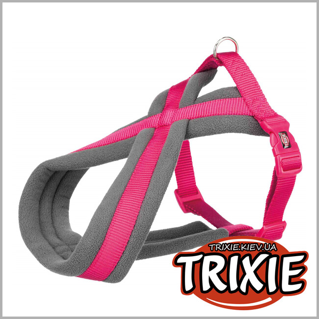 ТРІКСІ Україна - Шлей Premium-TRIXIE (XS-S: 30-55см/15мм, фуксія)