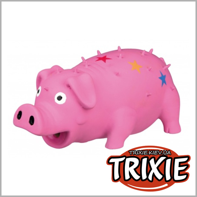 ТРИКСИ Украина - Игрушка для собак TRIXIE - Свинья в звездах