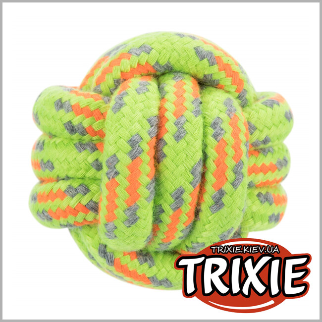 ТРИКСИ Украина - Веревочный мяч TRIXIE( 6см)