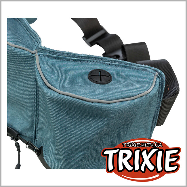 ТРИКСИ Украина - Сумка на пояс Trixie 32301 "Baggy Belt", ремень:62-125см
