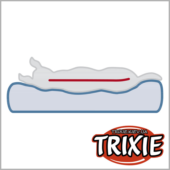 ТРИКСИ Украина - Лежак для собак TRIXIE - Lonni vital (Размер: 60х45см)