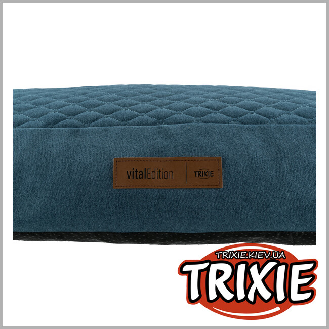 ТРИКСИ Украина - Лежак Trixie Vital Cushion Tonio(68*68 см, петроль)