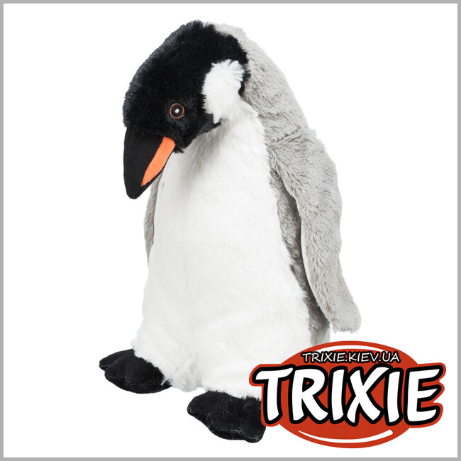ТРИКСИ Украина - Игрушка Trixie 34884 Be Eco для собак Пингвин переработанный плюш 28 см