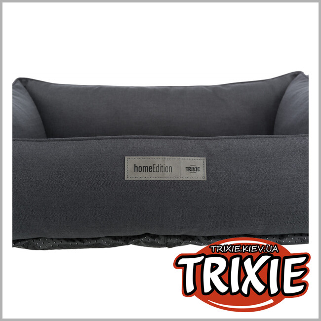 ТРИКСИ Украина - Лежак Trixie Farello Bed (черный 100*70 cm)