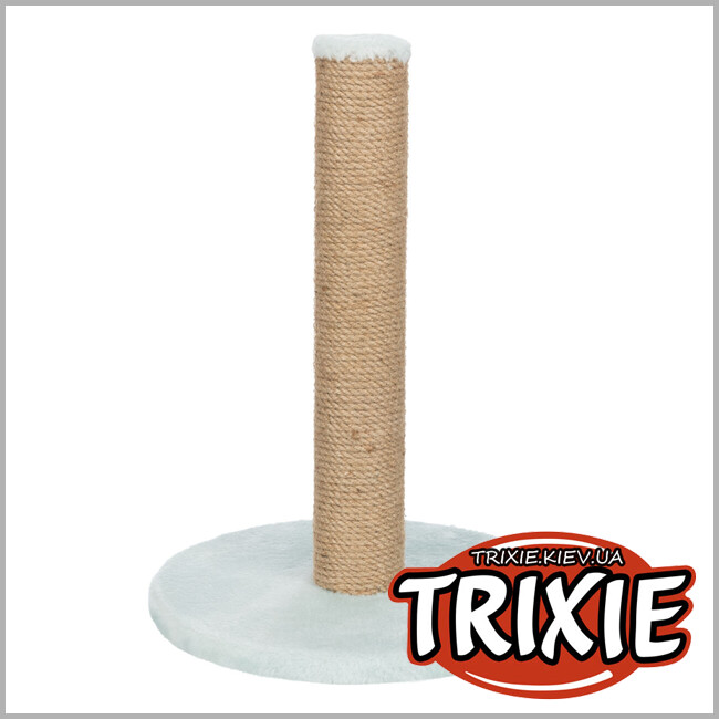 ТРІКСІ Україна - Дряпка-стовпчик Trixie 42932 Junior для кошенят джут/плюш м'ятна 30х42 см