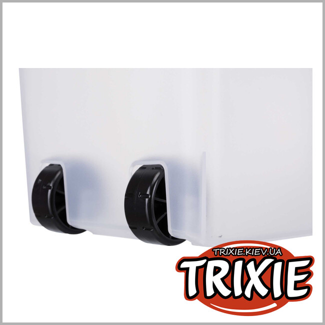 ТРИКСИ Украина - Контейнер для хранения корма TRIXIE (40 л/27 × 61 × 45 cм, белый)