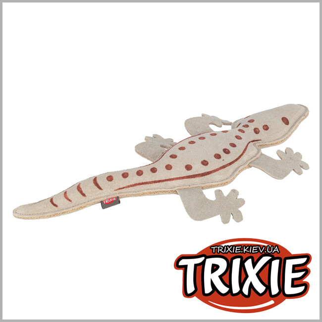ТРИКСИ Украина - Игрушка для животных Trixie 99352374 "Саламандра" (кожа), 37см