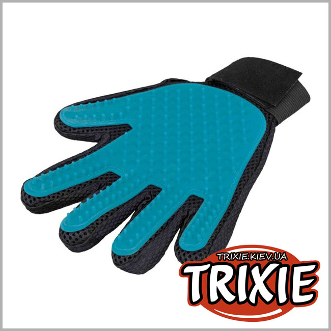ТРИКСИ Украина - Рукавица массажная TRIXIE с пупырышками (16 × 24 cм)
