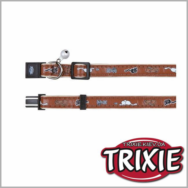 ТРИКСИ Украина - Ошейник для кошки TRIXIE - с рисунком Кошки