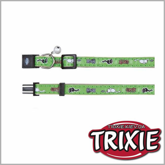 ТРИКСИ Украина - Ошейник для кошки TRIXIE - с рисунком Кошки