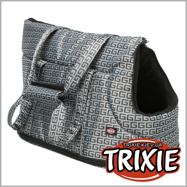 ТРИКСИ Украина - Перевозная сумка для животных Trixie 36217 Carrier Riva 26 × 30 × 45 см, до: 7 кг
