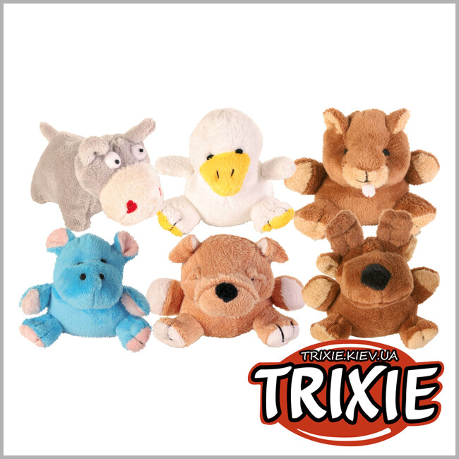 ТРИКСИ Украина - Игрушка плюшевая Trixie Animal (плюш 1шт/ 12см)