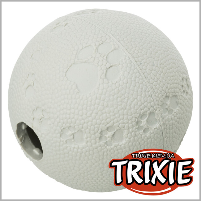 ТРИКСИ Украина - Мячик для лакомства животных Trixie 41365 (резина), 6см