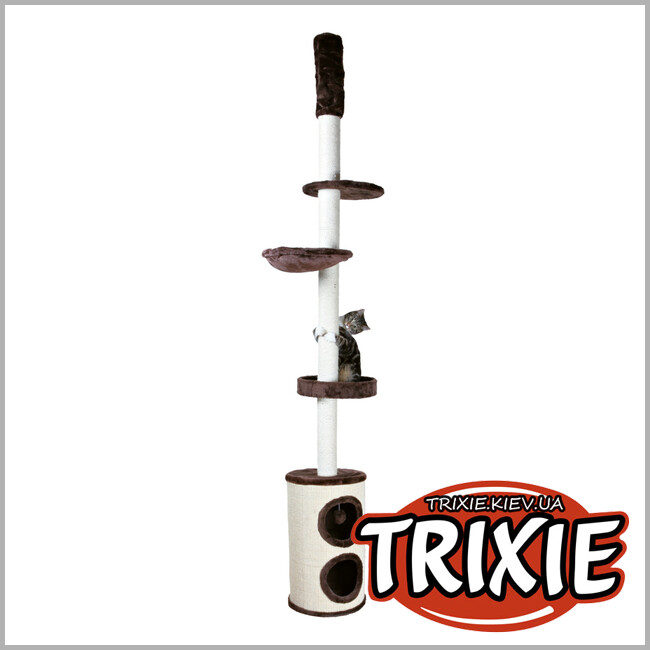 ТРИКСИ Украина - Домик для кошки TRIXIE - Linea (Высота: 225-265см, Цвет: коричневый)