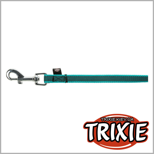 ТРИКСИ Украина - Поводок д/тренировок TRIXIE (Размер S-M: 5м/15мм, бирюзовый)