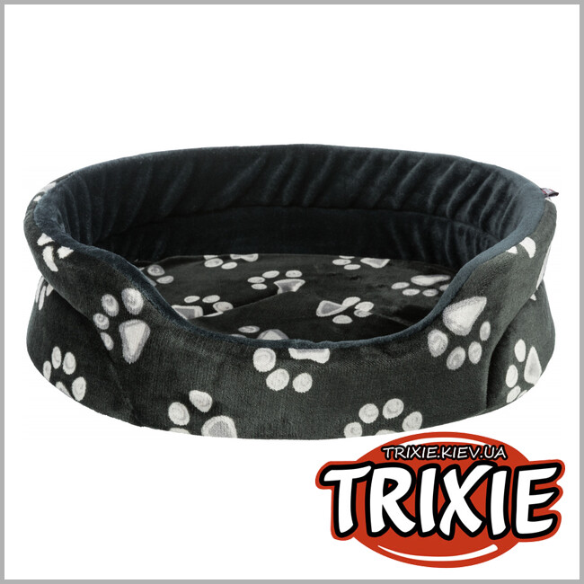 ТРИКСИ Украина - Кровать Джимми для собак Trixie ( плюш+полиэстер 55*45 черный )