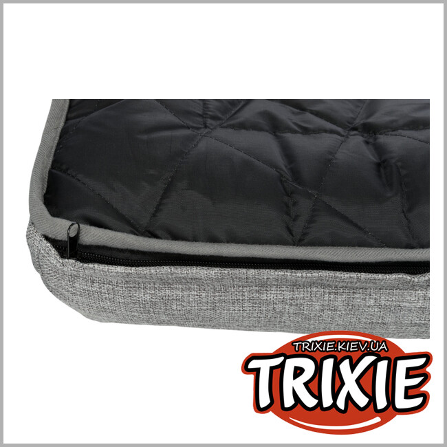 ТРИКСИ Украина - Подстилка на диван Trixie Nero Furniture Protector Dog Bed   (90*90см светло-серый)