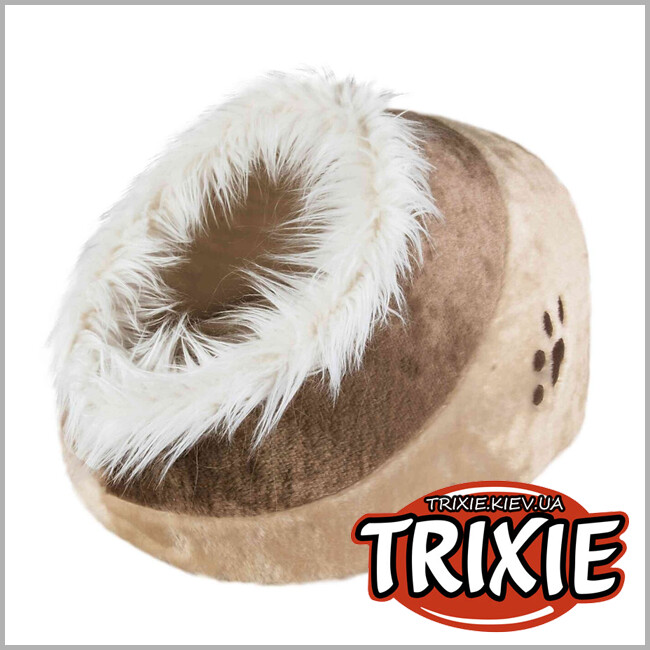 ТРИКСИ Украина - Лежак-пещера  для кошки TRIXIE- Minou (Размер: 35х26х41см)