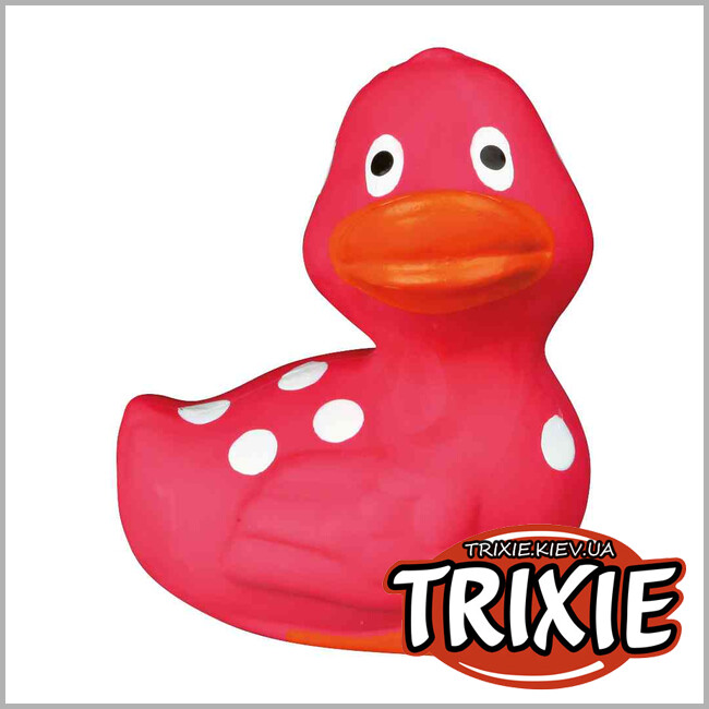 ТРИКСИ Украина - Игрушка для собак TRIXIE - Утка в горошек