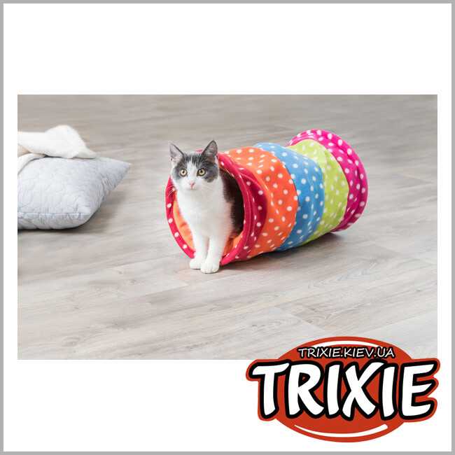 ТРИКСИ Украина - Игровой туннель  Trixie Playing Tunnel (флис 25*50см)