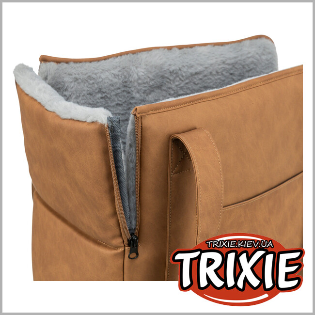 ТРИКСИ Украина - Сумка-переноска для собак Trixie 28848 "Evelyn", 40х30х20см, коричневый/серый