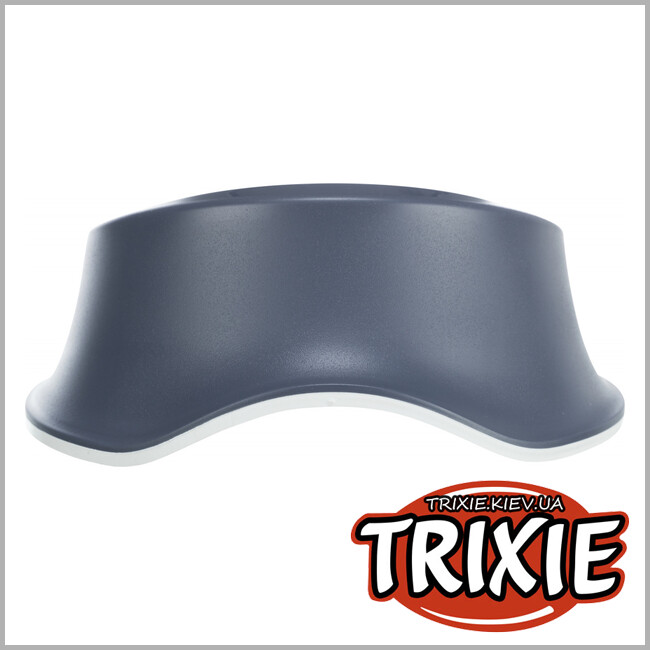 ТРИКСИ Украина -  Пластиковая миска Trixie для собак ( 0,35 л / ø 18 см. синий)