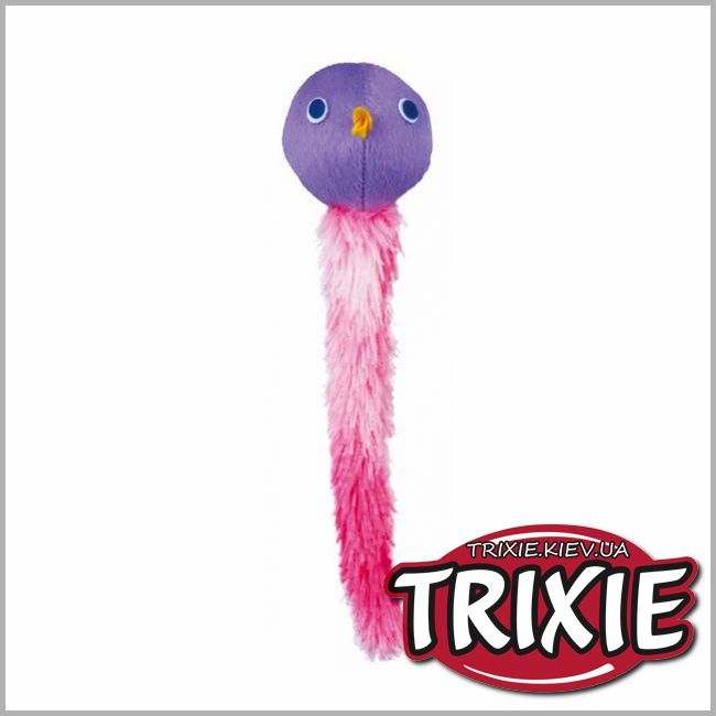 ТРІКСІ Україна - Іграшка для кішки TRIXIE - Курча (з плюшевим хвостом)