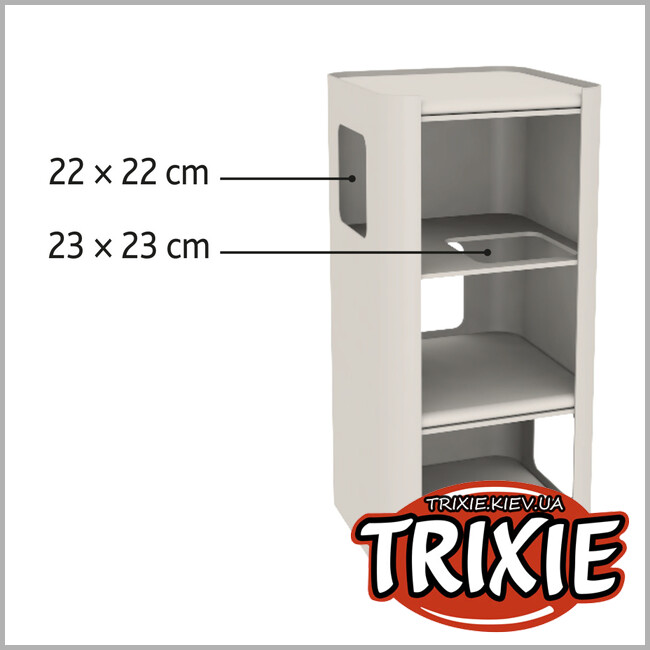 ТРИКСИ Украина - Домик-башня для кошки TRIXIE Corrado Cat Tower (48*100см)