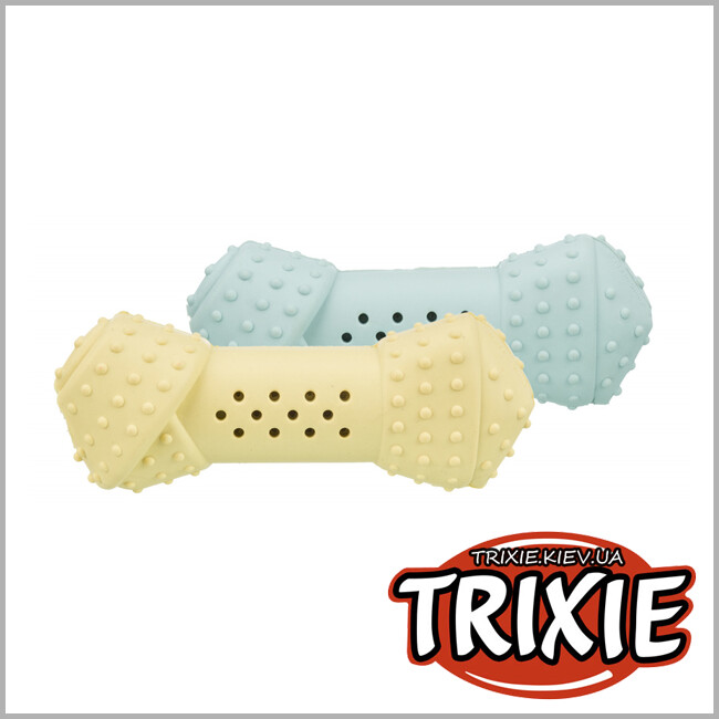 ТРИКСИ Украина - Косточка охлаждающая Trixie Junior Cooling Bone  (каучук 10см)